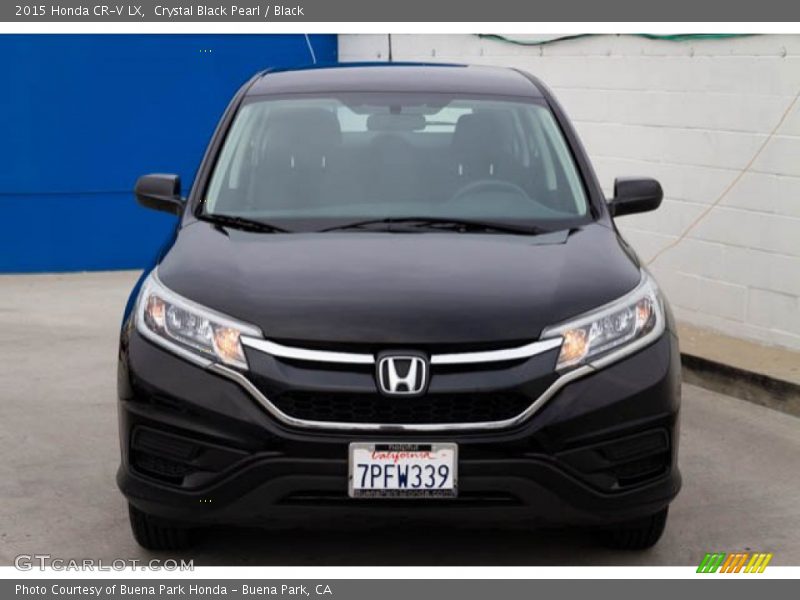 Crystal Black Pearl / Black 2015 Honda CR-V LX