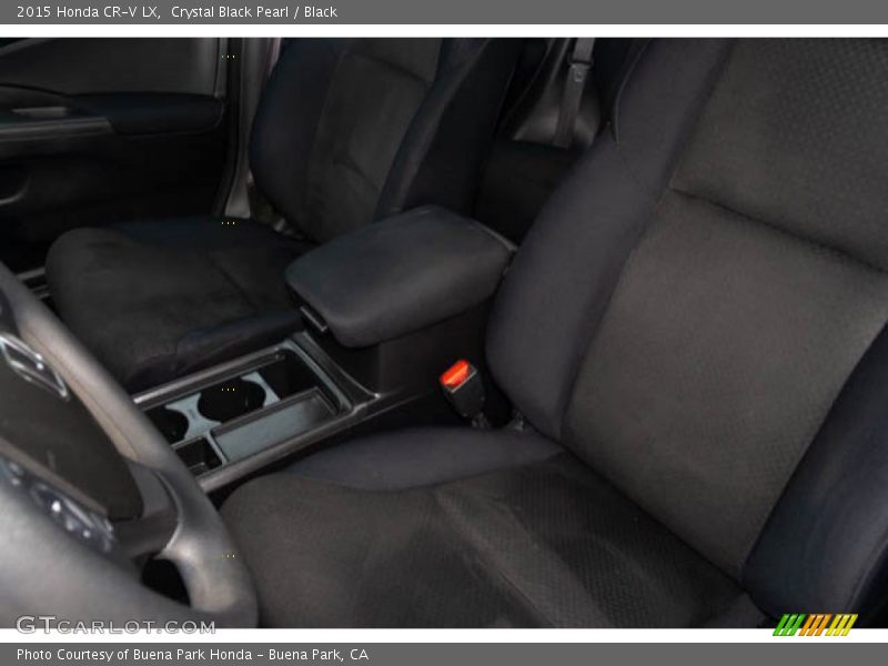 Crystal Black Pearl / Black 2015 Honda CR-V LX