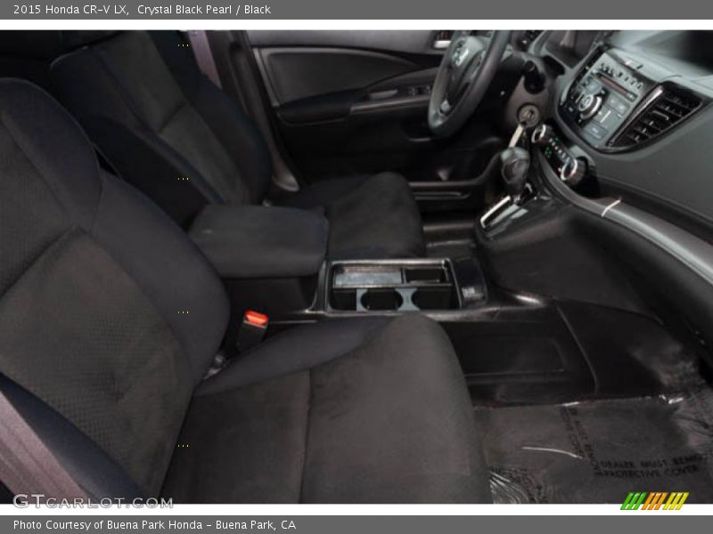 Crystal Black Pearl / Black 2015 Honda CR-V LX