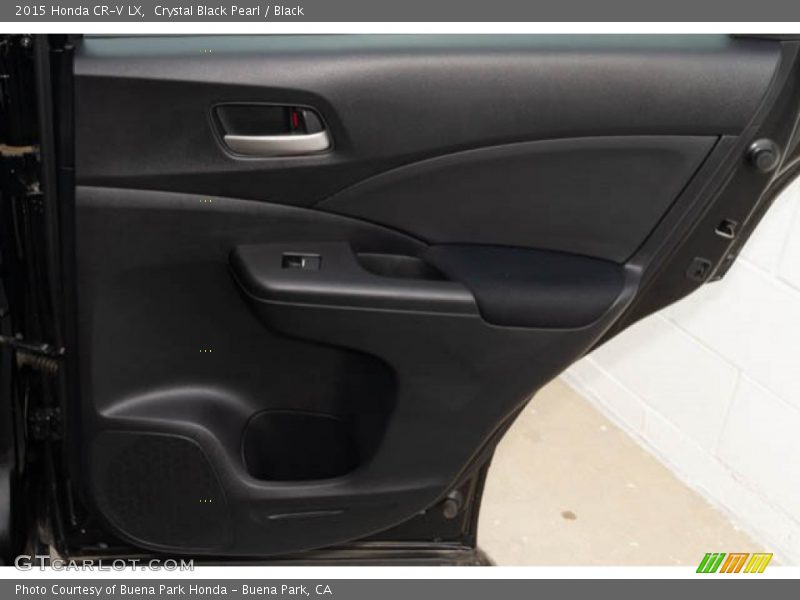 Crystal Black Pearl / Black 2015 Honda CR-V LX