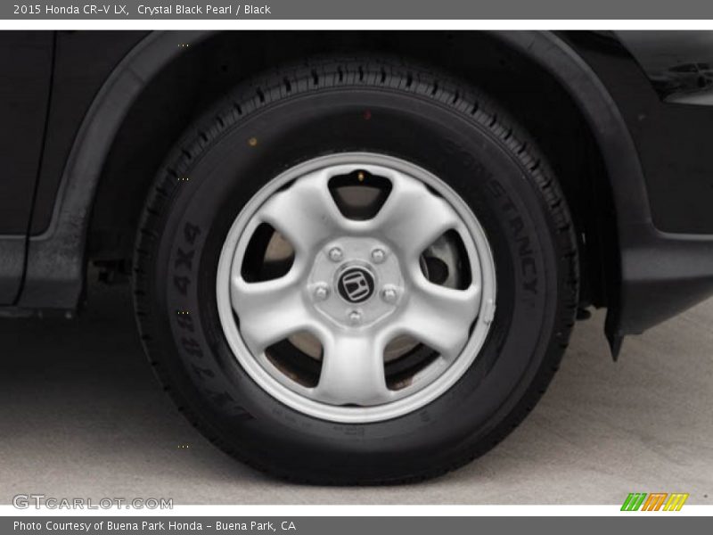 Crystal Black Pearl / Black 2015 Honda CR-V LX