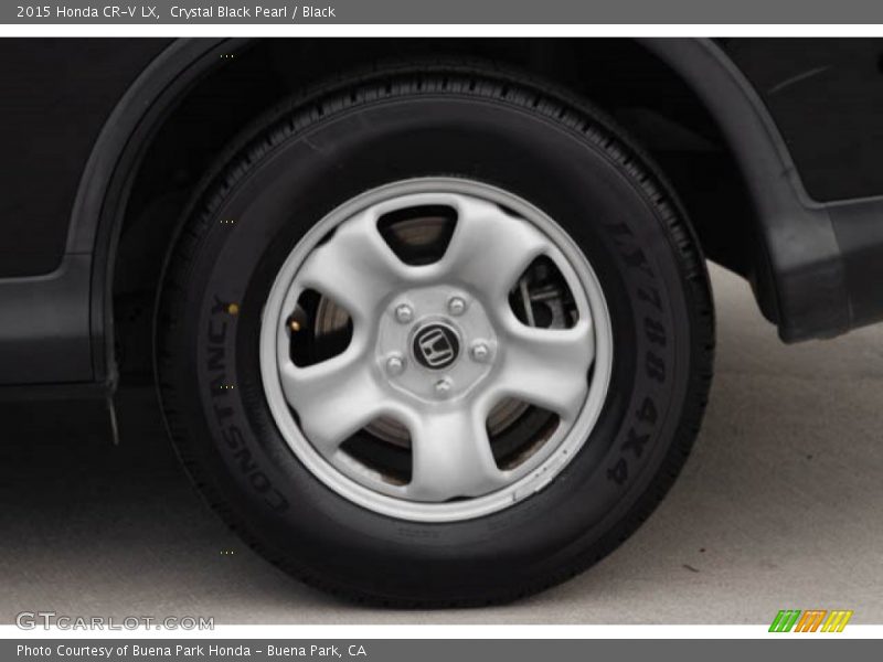 Crystal Black Pearl / Black 2015 Honda CR-V LX
