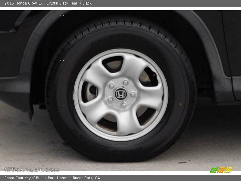 Crystal Black Pearl / Black 2015 Honda CR-V LX