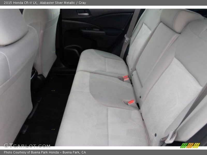 Alabaster Silver Metallic / Gray 2015 Honda CR-V LX