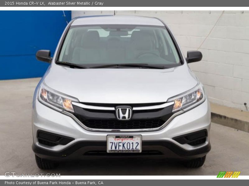 Alabaster Silver Metallic / Gray 2015 Honda CR-V LX