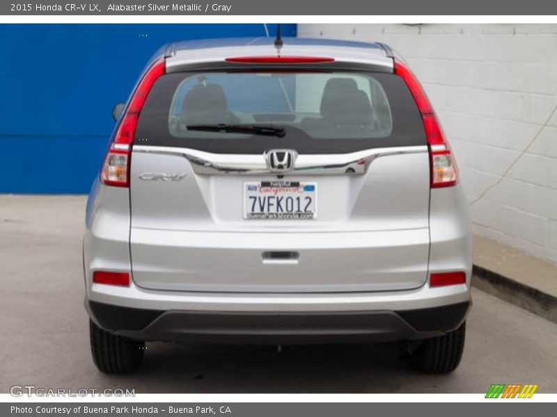 Alabaster Silver Metallic / Gray 2015 Honda CR-V LX