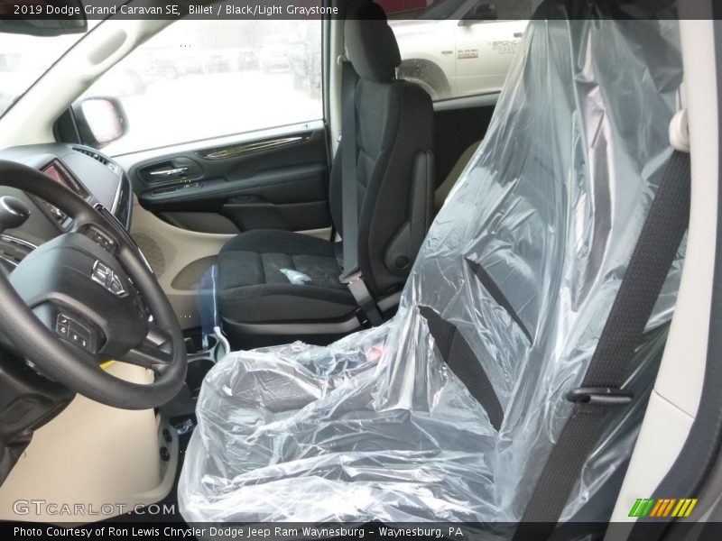 Billet / Black/Light Graystone 2019 Dodge Grand Caravan SE