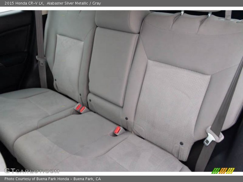 Alabaster Silver Metallic / Gray 2015 Honda CR-V LX