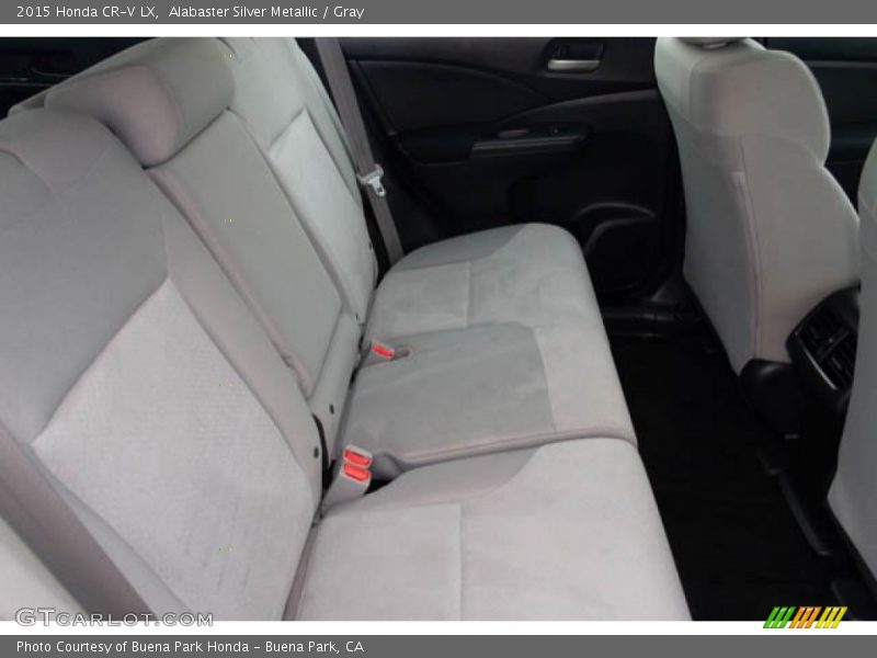 Alabaster Silver Metallic / Gray 2015 Honda CR-V LX