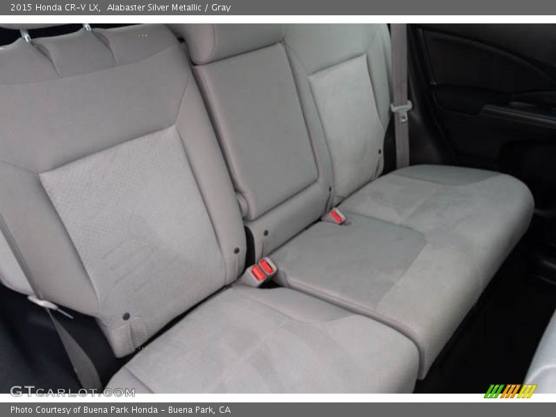 Alabaster Silver Metallic / Gray 2015 Honda CR-V LX