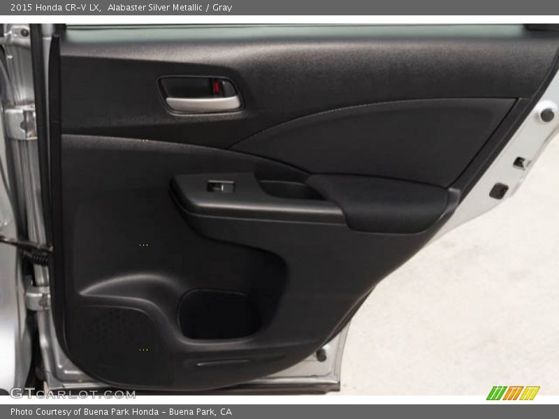 Alabaster Silver Metallic / Gray 2015 Honda CR-V LX