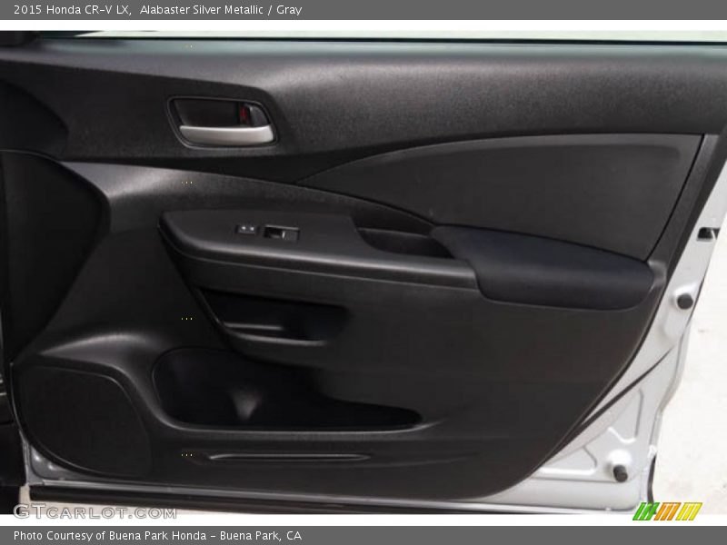 Alabaster Silver Metallic / Gray 2015 Honda CR-V LX