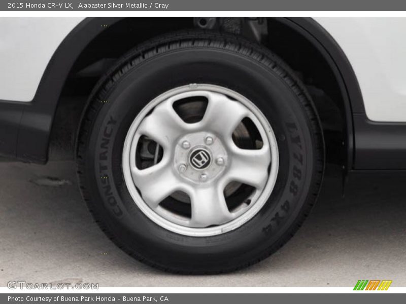 Alabaster Silver Metallic / Gray 2015 Honda CR-V LX