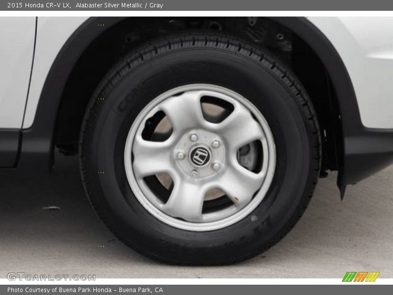 Alabaster Silver Metallic / Gray 2015 Honda CR-V LX