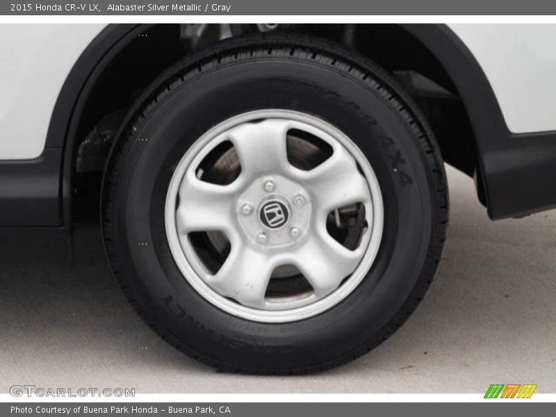 Alabaster Silver Metallic / Gray 2015 Honda CR-V LX