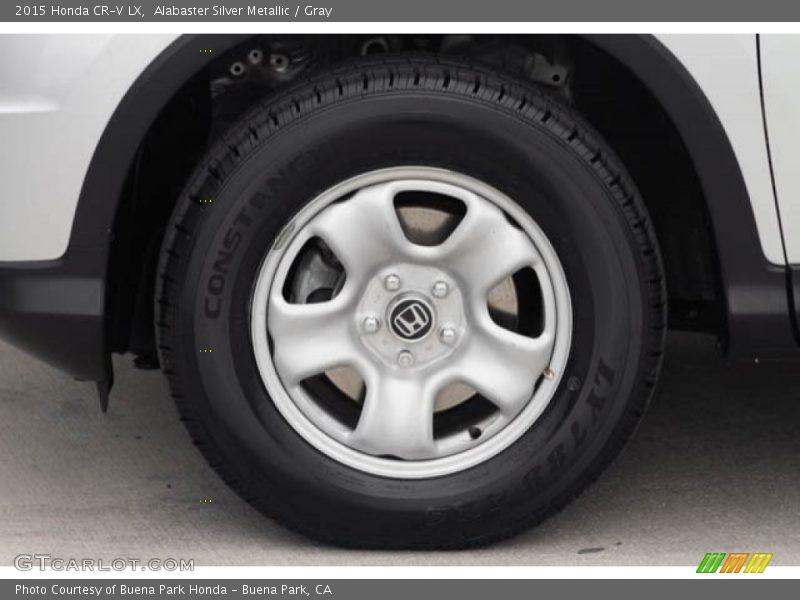 Alabaster Silver Metallic / Gray 2015 Honda CR-V LX