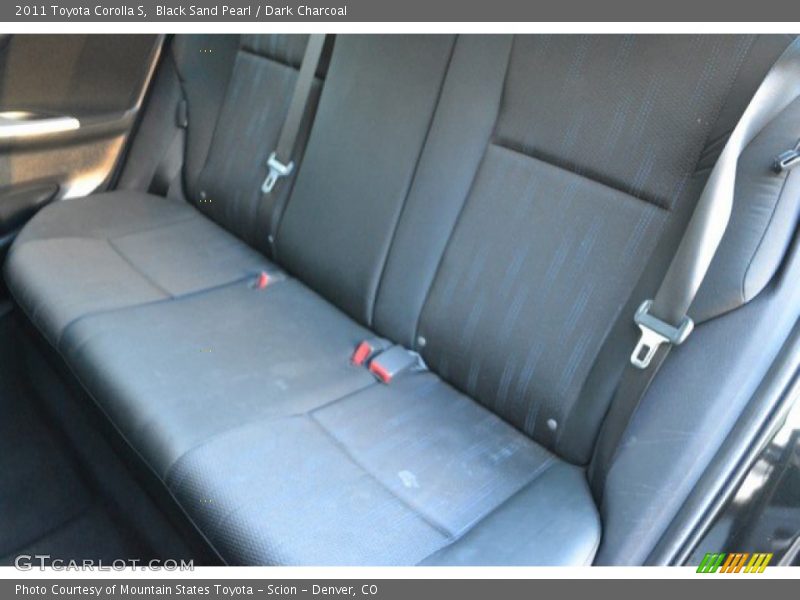 Black Sand Pearl / Dark Charcoal 2011 Toyota Corolla S
