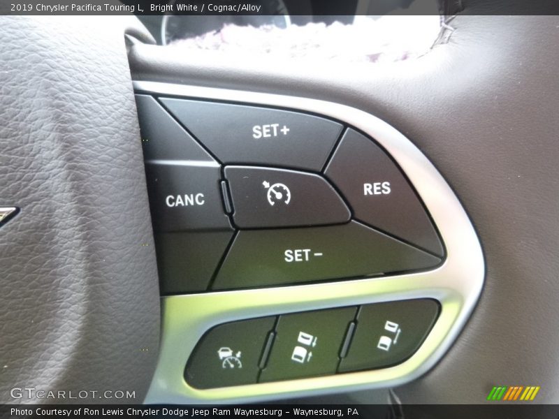Bright White / Cognac/Alloy 2019 Chrysler Pacifica Touring L