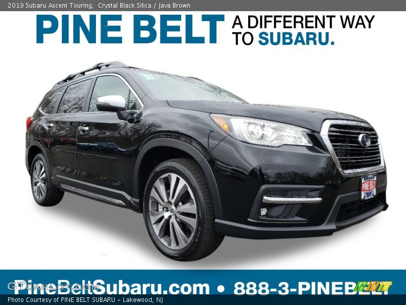 Crystal Black Silica / Java Brown 2019 Subaru Ascent Touring