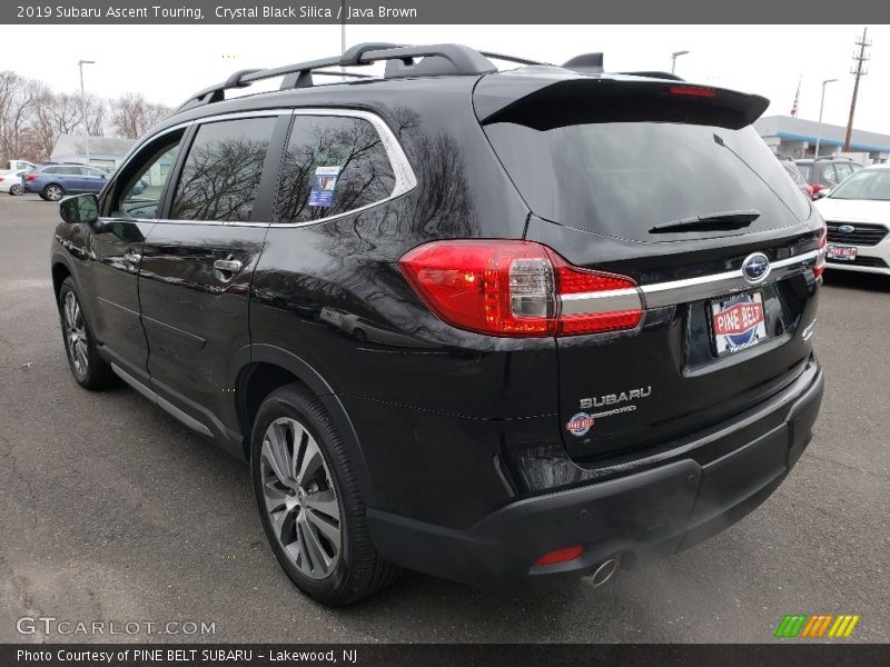 Crystal Black Silica / Java Brown 2019 Subaru Ascent Touring