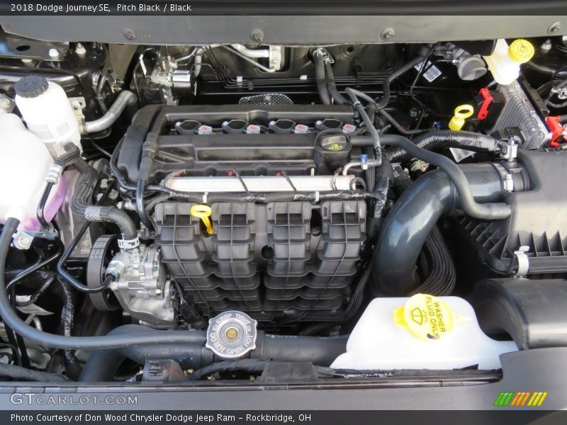 Pitch Black / Black 2018 Dodge Journey SE