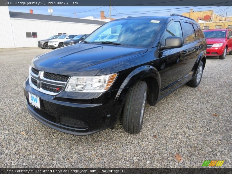 Pitch Black / Black 2018 Dodge Journey SE
