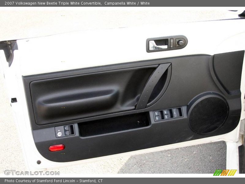 Campanella White / White 2007 Volkswagen New Beetle Triple White Convertible