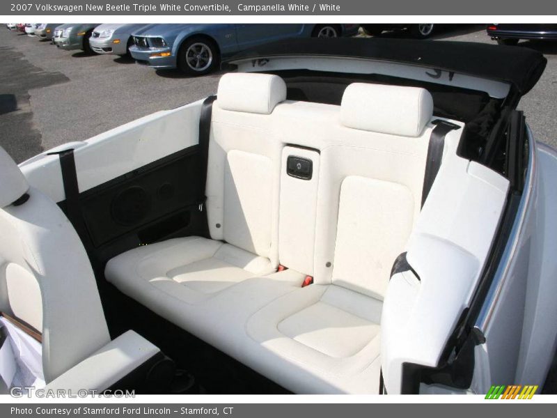 Campanella White / White 2007 Volkswagen New Beetle Triple White Convertible