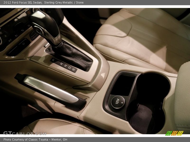 Sterling Grey Metallic / Stone 2012 Ford Focus SEL Sedan