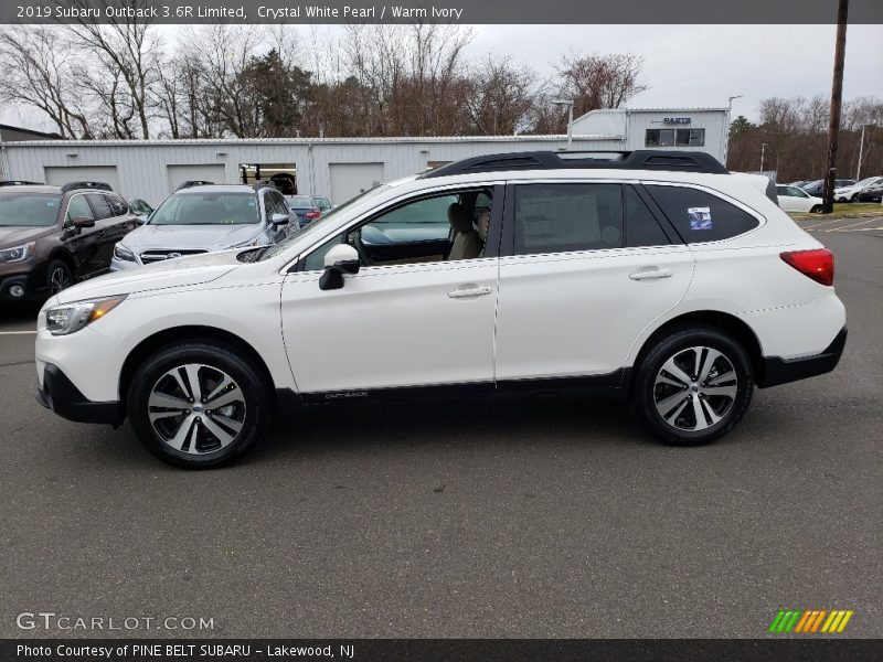  2019 Outback 3.6R Limited Crystal White Pearl