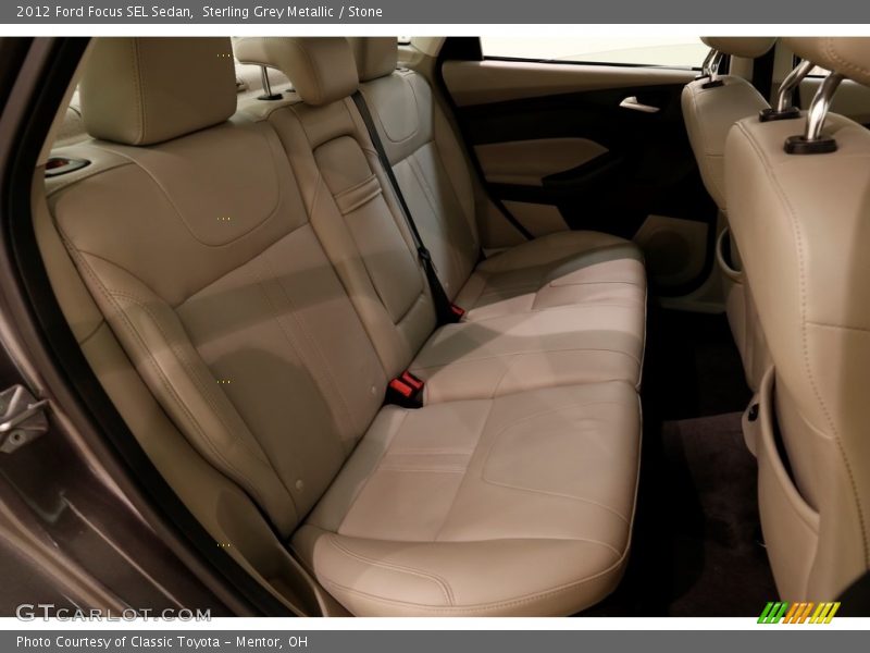 Sterling Grey Metallic / Stone 2012 Ford Focus SEL Sedan