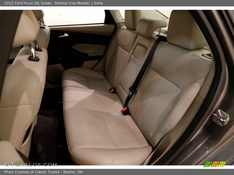 Sterling Grey Metallic / Stone 2012 Ford Focus SEL Sedan
