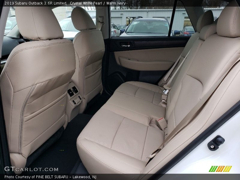 Rear Seat of 2019 Outback 3.6R Limited