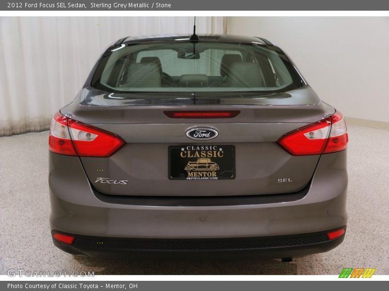 Sterling Grey Metallic / Stone 2012 Ford Focus SEL Sedan