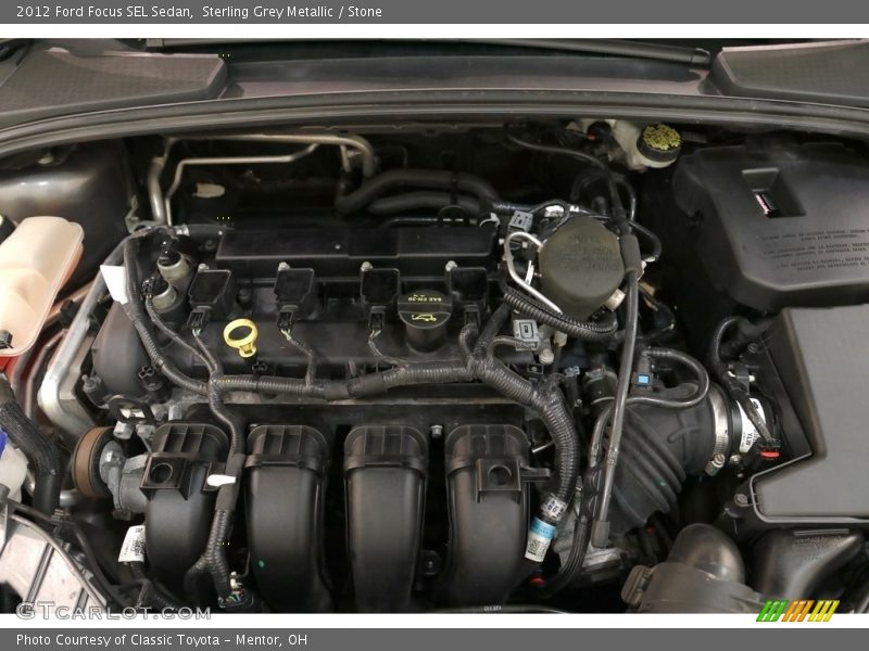 Sterling Grey Metallic / Stone 2012 Ford Focus SEL Sedan