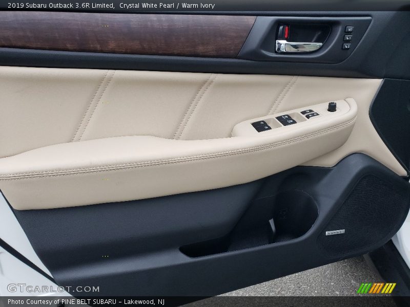 Door Panel of 2019 Outback 3.6R Limited