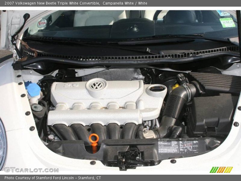 Campanella White / White 2007 Volkswagen New Beetle Triple White Convertible