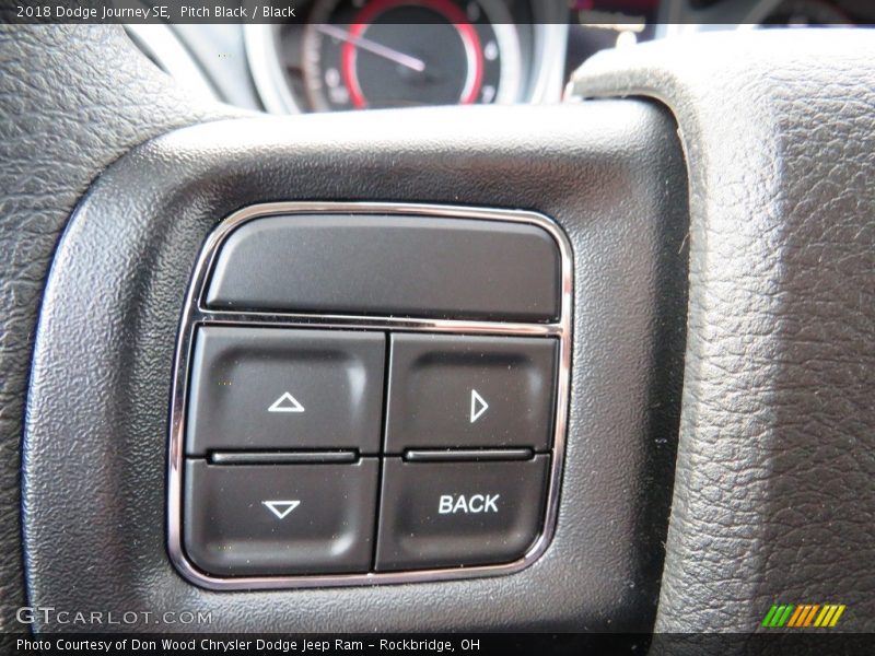 Pitch Black / Black 2018 Dodge Journey SE