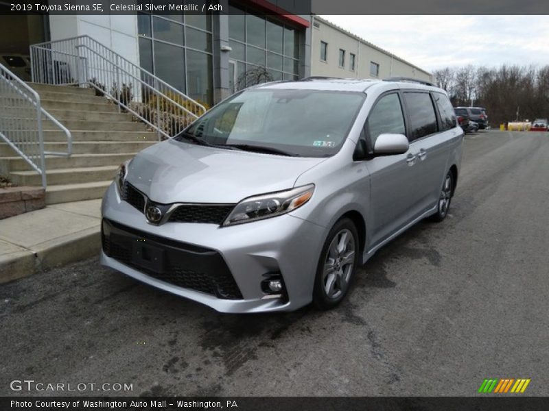 Celestial Silver Metallic / Ash 2019 Toyota Sienna SE