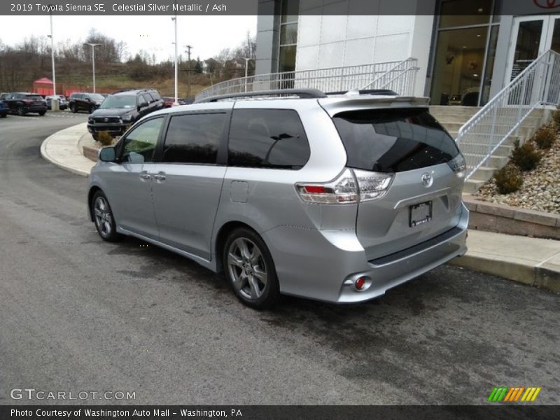 Celestial Silver Metallic / Ash 2019 Toyota Sienna SE