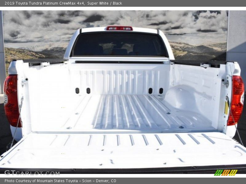 Super White / Black 2019 Toyota Tundra Platinum CrewMax 4x4