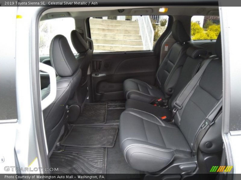 Rear Seat of 2019 Sienna SE