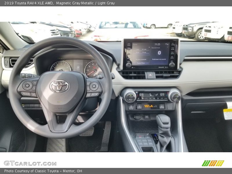 Dashboard of 2019 RAV4 XLE AWD