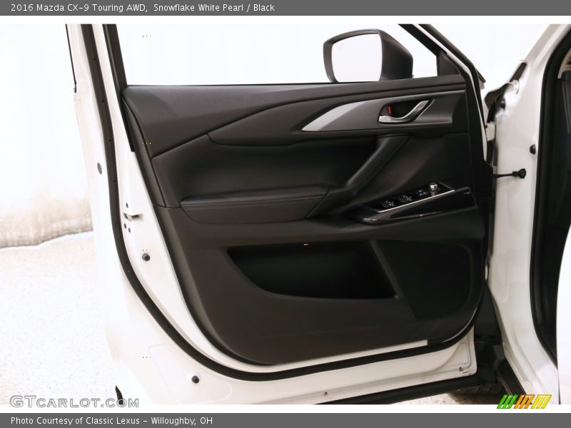 Snowflake White Pearl / Black 2016 Mazda CX-9 Touring AWD