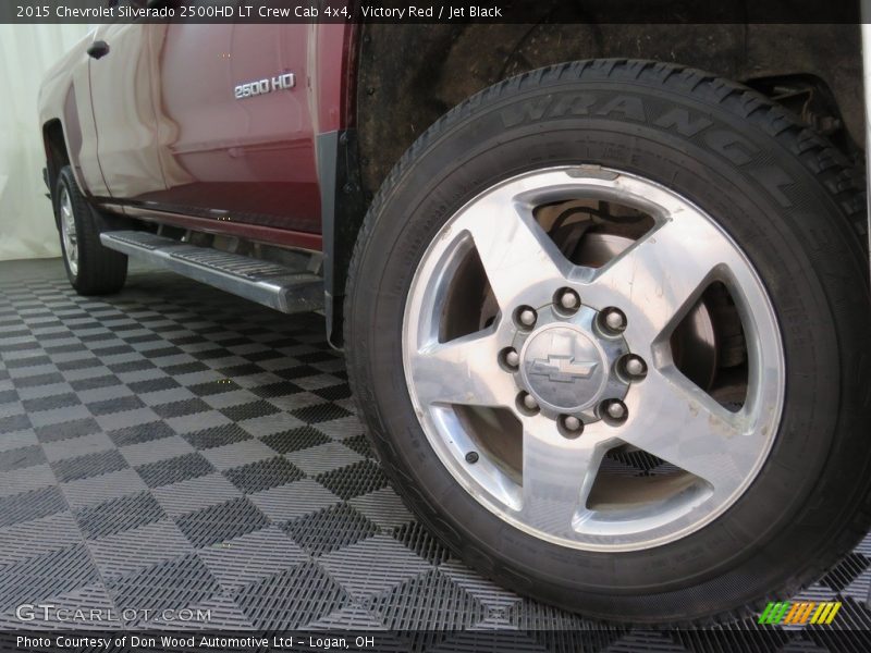 Victory Red / Jet Black 2015 Chevrolet Silverado 2500HD LT Crew Cab 4x4