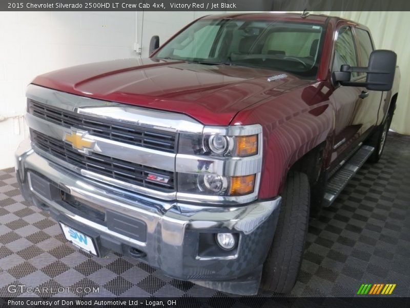 Victory Red / Jet Black 2015 Chevrolet Silverado 2500HD LT Crew Cab 4x4