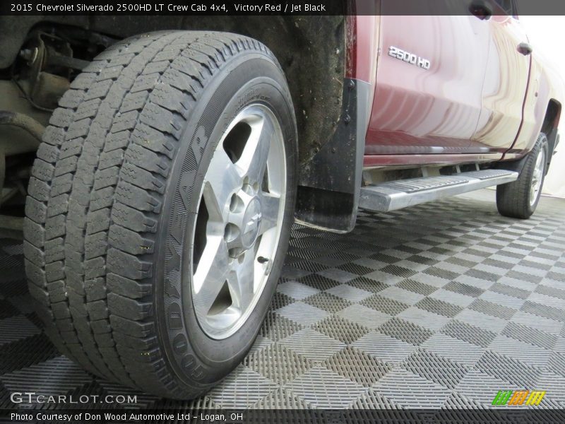 Victory Red / Jet Black 2015 Chevrolet Silverado 2500HD LT Crew Cab 4x4