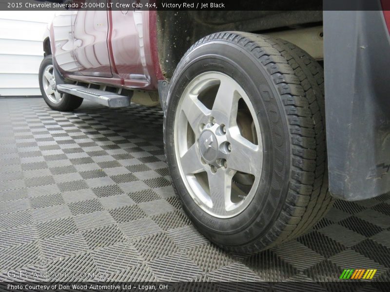 Victory Red / Jet Black 2015 Chevrolet Silverado 2500HD LT Crew Cab 4x4