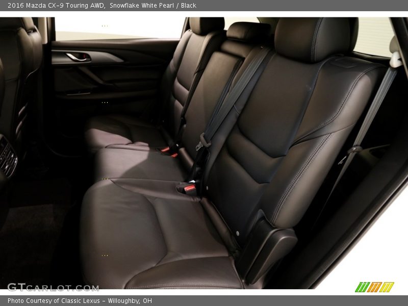 Snowflake White Pearl / Black 2016 Mazda CX-9 Touring AWD