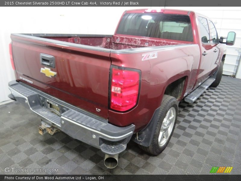 Victory Red / Jet Black 2015 Chevrolet Silverado 2500HD LT Crew Cab 4x4